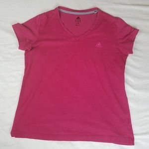 Adidas Hot Pink Shirt